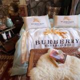 バーバリー 寝具 BURBERRY 2021春夏新作 洋式 布団カバー ベッドシート 枕カバー 4点セット bur210302p14-4