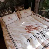 バーバリー 寝具 BURBERRY 2021春夏新作 洋式 布団カバー ベッドシート 枕カバー 4点セット bur210302p14-6