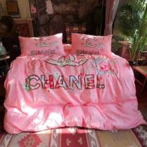 シャネル 寝具 CHANEL 2021春夏新作 洋式 布団カバー ベッドシート 枕カバー 4点セット ch210302p14-2