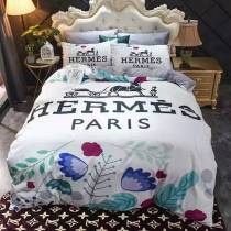 エルメス 寝具 HERMES 2021春夏新作 洋式 布団カバー ベッドシート 枕カバー 4点セット he210401p10-2