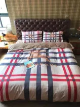 バーバリー 寝具 BURBERRY 2021春夏新作 洋式 布団カバー ベッドシート 枕カバー 4点セット bur210401p16-2