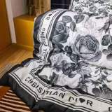 ディオール 寝具 DIOR 2021新作 洋式 布団カバー ベッドシート 枕カバー 4点セット dr210819p17-1