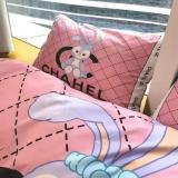 シャネル 寝具 CHANEL 2021新作 洋式 布団カバー ベッドシート 枕カバー 4点セット ch210819p17-3