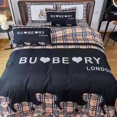 バーバリー 寝具 BURBERRY 2021新作 洋式 布団カバー ベッドシート 枕カバー 4点セット bur210819p17-2