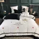 ディオール 寝具 DIOR 2021新作 洋式 布団カバー ベッドシート 枕カバー 4点セット dr210819p35-1