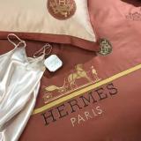 エルメス 寝具 HERMES 2021新作 洋式 布団カバー ベッドシート 枕カバー 4点セット he210819p39