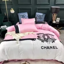 シャネル 寝具 CHANEL 2021新作 洋式 布団カバー ベッドシート 枕カバー 4点セット ch210819p39-5