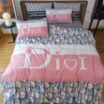 ディオール 寝具 DIOR 2021新作 洋式 布団カバー ベッドシート 枕カバー 4点セット dr210819p17-2