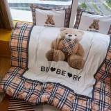 バーバリー 寝具 BURBERRY 2021新作 洋式 布団カバー ベッドシート 枕カバー 4点セット bur210819p17-1