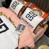 ジバンシー 寝具 GIVENCHY 2021新作 洋式 布団カバー ベッドシート 枕カバー 4点セット gv210911p11-1