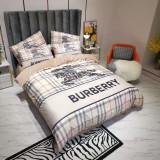 バーバリー 寝具 BURBERRY 2021新作 洋式 布団カバー ベッドシート 枕カバー 4点セット bur211029p14-1