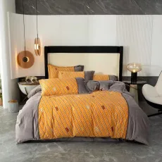 フェンディ 寝具 FENDI 2021新作 洋式 布団カバー ベッドシート 枕カバー 4点セット fd211029p21
