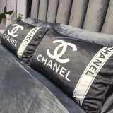 シャネル 寝具 CHANEL 2021新作 洋式 布団カバー ベッドシート 枕カバー 4点セット ch211029p14-2