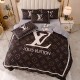 ルイヴィトン 寝具 LOUIS VUITTON 2021秋冬新作 洋式 布団カバー ベッドシート 枕カバー 4点セット lv211029p13-2