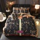ルイヴィトン 寝具 LOUIS VUITTON 2021秋冬新作 洋式 布団カバー ベッドシート 枕カバー 4点セット lv211029p16-2