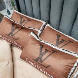 ルイヴィトン 寝具 LOUIS VUITTON 2021新作 洋式 布団カバー ベッドシート 枕カバー 4点セット lv211029p14-8