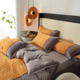 フェンディ 寝具 FENDI 2021新作 洋式 布団カバー ベッドシート 枕カバー 4点セット fd211029p21