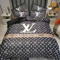 ルイヴィトン 寝具 LOUIS VUITTON 2021新作 洋式 布団カバー ベッドシート 枕カバー 4点セット lv211029p14-3