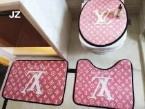 ルイヴィトン マット LOUIS VUITTON 3点セット 玄関マット トイレマット バスマット lv211214p45-1