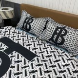 バーバリー 寝具 BURBERRY 2021新作 洋式 布団カバー ベッドシート 枕カバー 4点セット bur211214p88-4