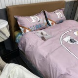 エルメス 寝具 HERMES 2021新作 洋式 布団カバー ベッドシート 枕カバー 4点セット he211214p88