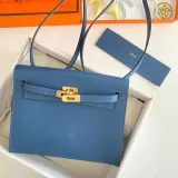 エルメスバッグコピー HERMES 2021新作 高品質 Kelly Danse Evercolor ショルダーバッグ he211216p150-6