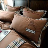 バーバリー 寝具 BURBERRY 2022春夏新作 洋式 布団カバー ベッドシート 枕カバー 4点セット bur220215p34-3