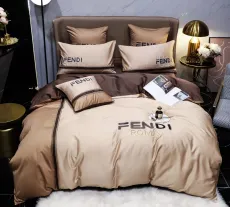 フェンディ 寝具 FENDI 2022新作 洋式 布団カバー ベッドシート 枕カバー 4点セット fd220216p38-2