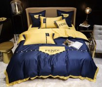 フェンディ 寝具 FENDI 2022新作 洋式 布団カバー ベッドシート 枕カバー 4点セット fd220216p38-3