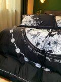 ディオール 寝具 DIOR 2022新作 洋式 布団カバー ベッドシート 枕カバー 4点セット dr220216p17-1