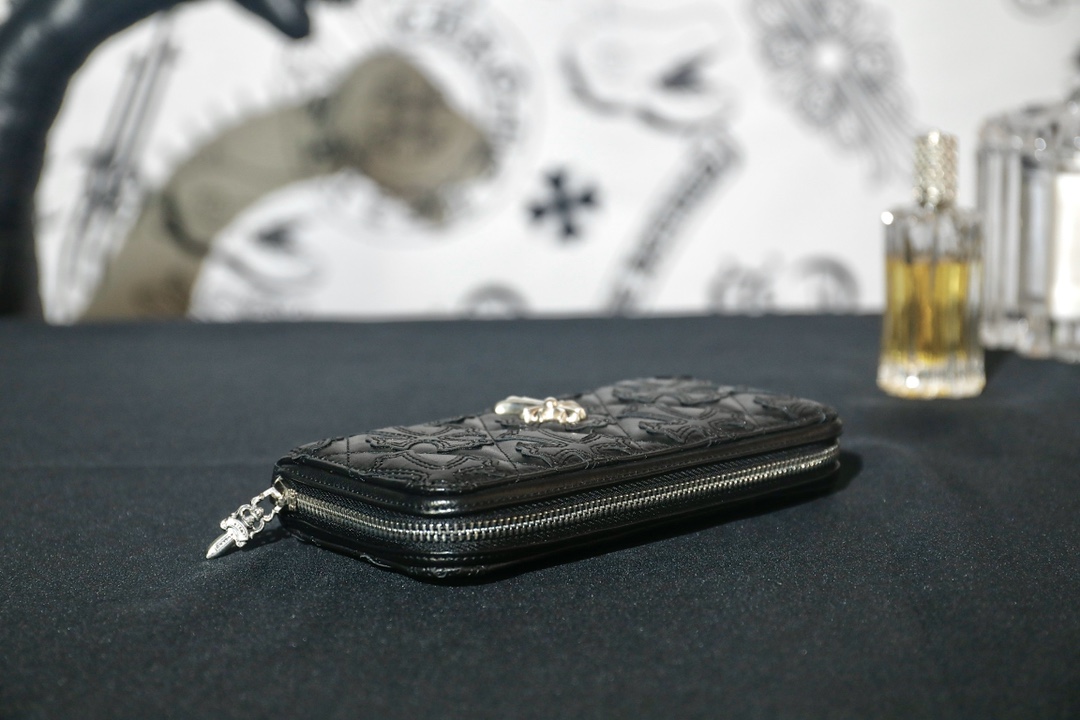 CHROMEHEARTS2022ロングジッパーウォレット