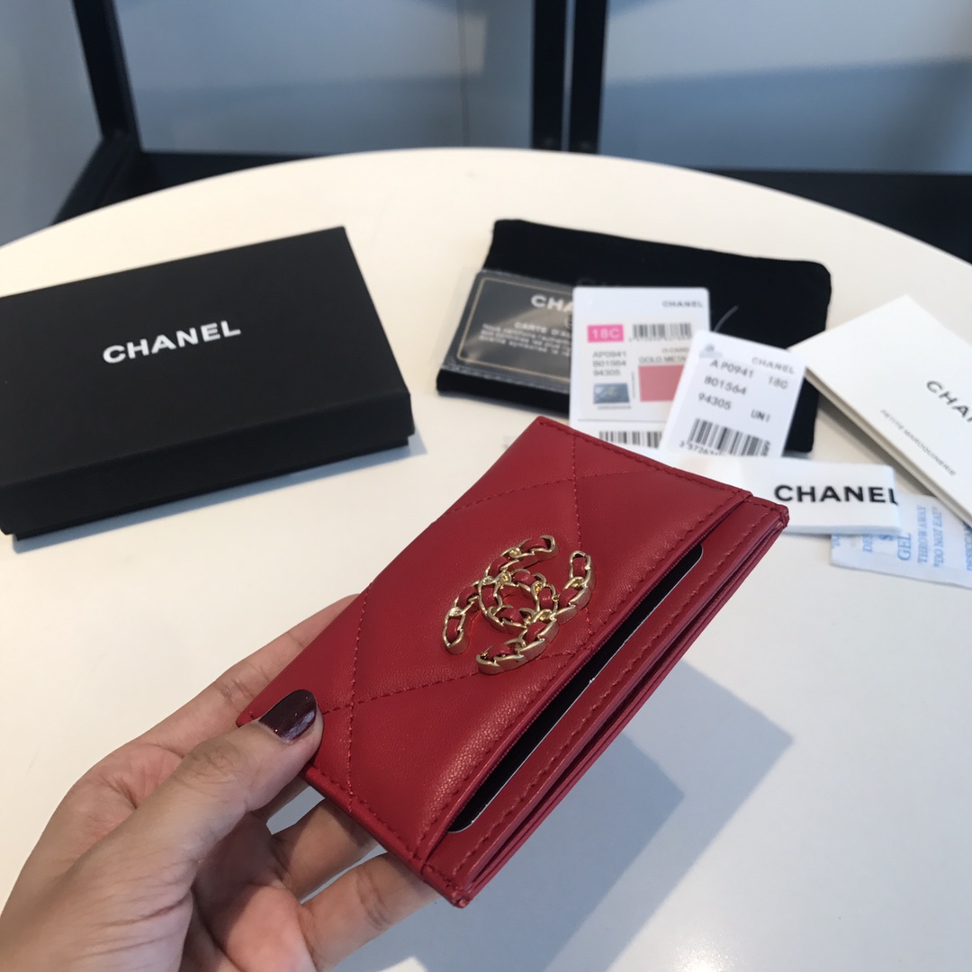 シャネル財布 CHANEL2022最新のシンカードパッケージ
