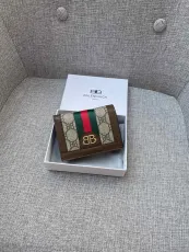 BALENCIAGAxGUCCi2022新しい2つ折りウォレット
