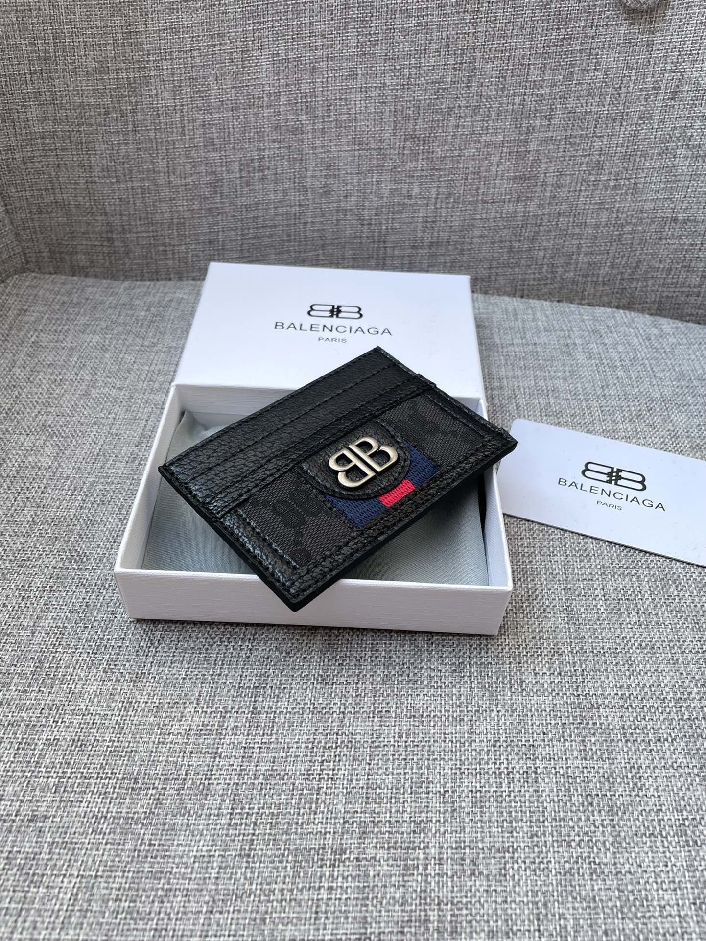 BALENCIAGAxGUCCi2022新しいカードホルダー