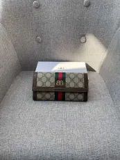 BALENCIAGAxGUCCi2022新しいハーフフォールドロングウォレット