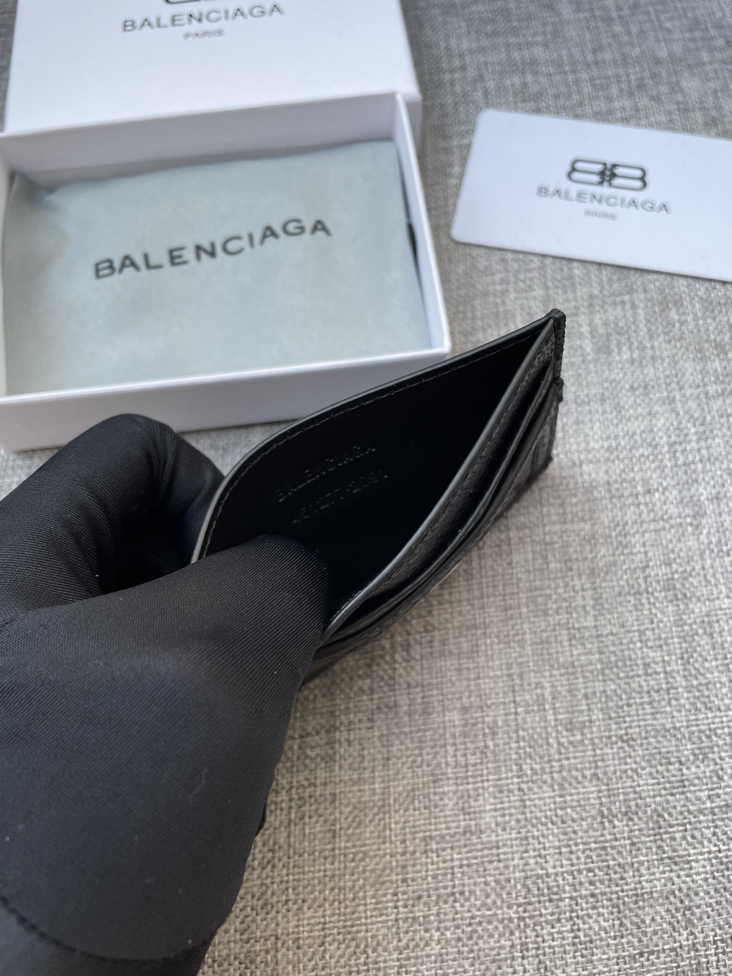 BALENCIAGAxGUCCi2022新しいカードホルダー