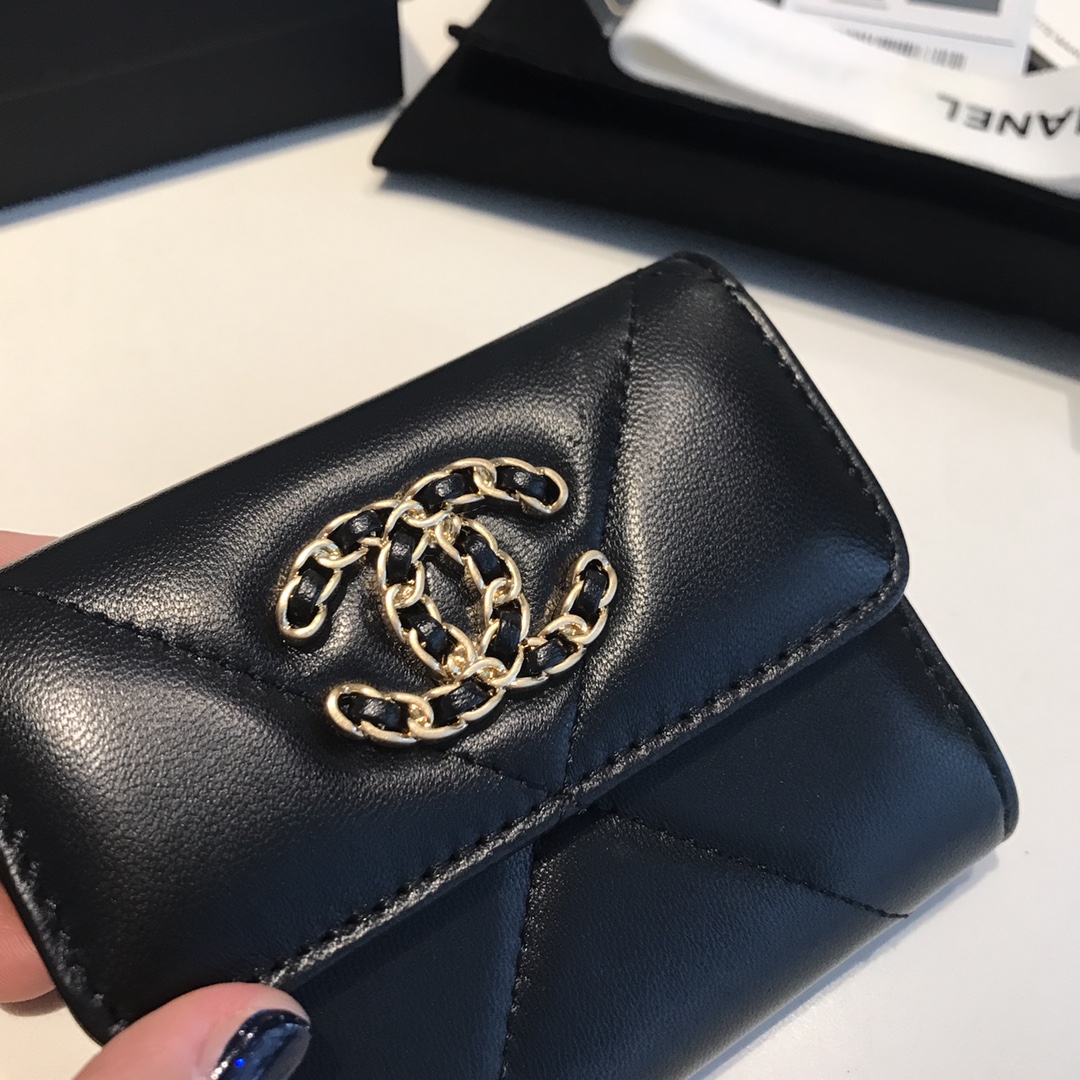 シャネル財布 CHANEL2022最新の三つ折り財布