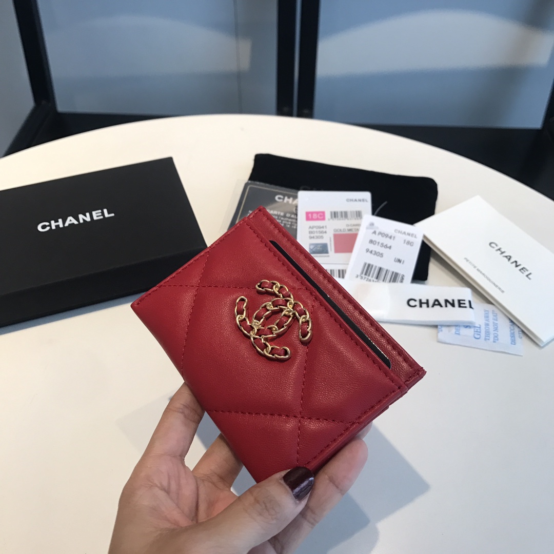 シャネル財布 CHANEL2022最新のシンカードパッケージ