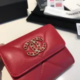 シャネル財布 CHANEL2022最新の三つ折り財布