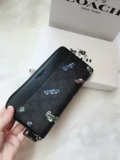 コーチ財布 COACH2022新しいジッパーロングウォレット