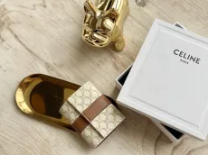 セリーヌ財布 CELINE2022の新しいTRIOMPHE三つ折り財布