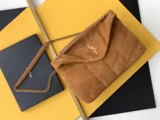 サンローランバッグ SaintLaurent2022新しいLOULOUPUFFERキルティングスペースバッグ