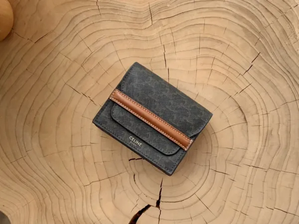 セリーヌ財布 CELINE2022新作TRIOMPHE名刺バッグ