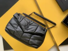 サンローランバッグ SaintLaurent2022新作LOULOUPUFFERチェーンショルダーバッグ