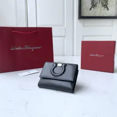 フェラガモ財布 Ferragamo2022新しいフラップ三つ折りショートウォレット