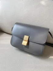 セリーヌバッグ CELINE2022新作クラシックボックスショルダーバッグ