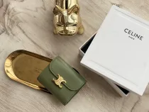 セリーヌ財布 CELINE2022新しいTRIOMPHEフリップウォレット