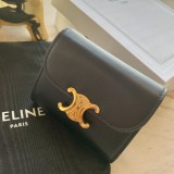 セリーヌ財布 CELINE2022新しいTRIOMPHEフリップウォレット