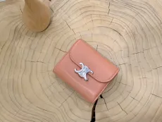 セリーヌ財布 CELINE2022新しいTRIOMPHEフリップウォレット