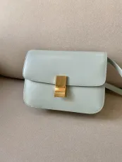 セリーヌバッグ CELINE2022新作クラシックボックスショルダーバッグ
